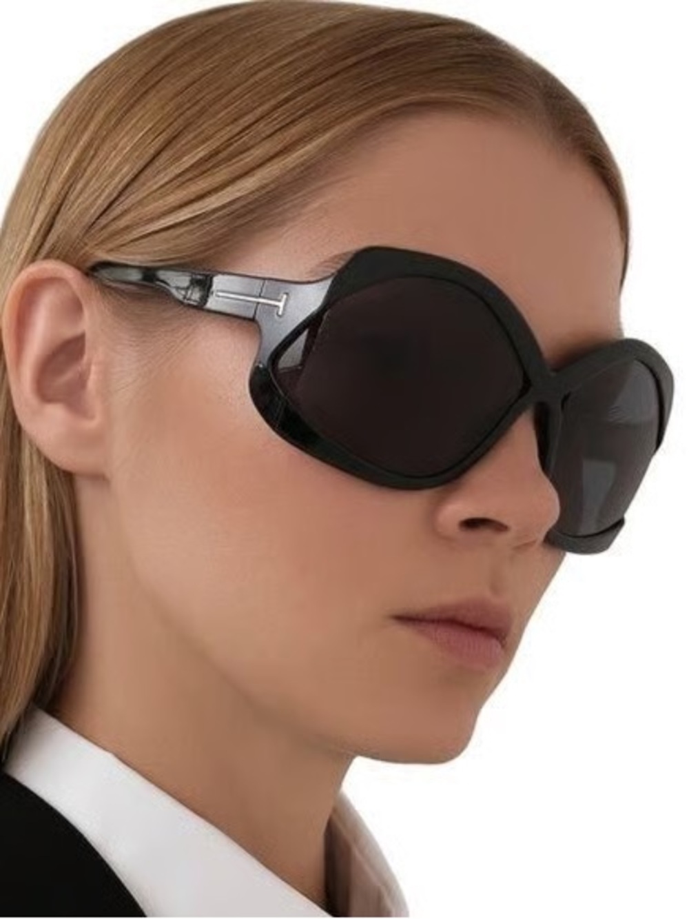 Tom Ford
Cheyenne 68MM Butterfly Black Sunglasses TF903